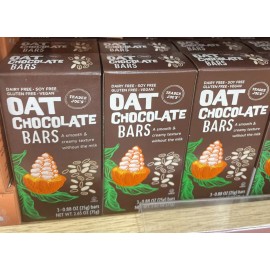 Trader Joe's 6 Lot - New Trader Joe’s Oat Chocolate Bars- Dairy Soy Free 18 total