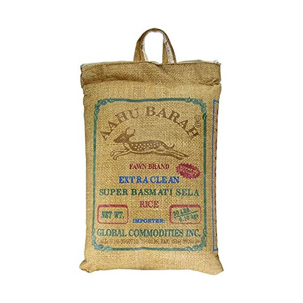 Aahu Barah Super Basmati Rice - 40 lbs