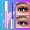 Glitter Mascara Set - Waterproof Long-Lasting Sparkling Diamond Eyelash Makeup