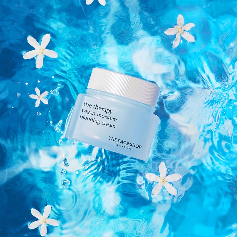 The Face Shop The Therapy Vegan Moisture Blending Cream 60mL