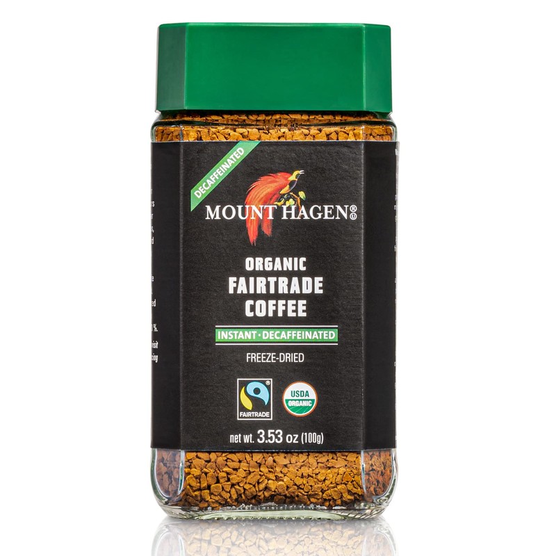 Mount Hagen 3.53oz Organic Freeze Dried Instant Decaf Coffee- 2