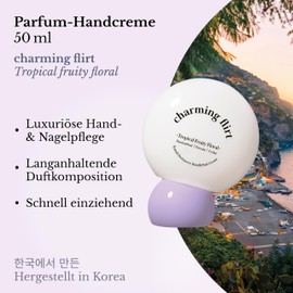 Kamill Perfumery Hand- und Nagelcreme Charming Flirt 50ml – Duft nach Freesien & Maiglöckchen, korean skincare, vegane Handcreme