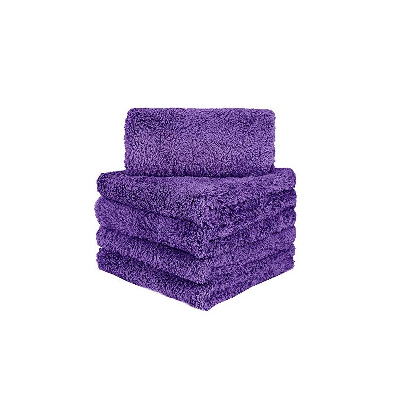 BW&HM 5 x 40cm Purple Super Absorbent Microfibre Car Motorcycle