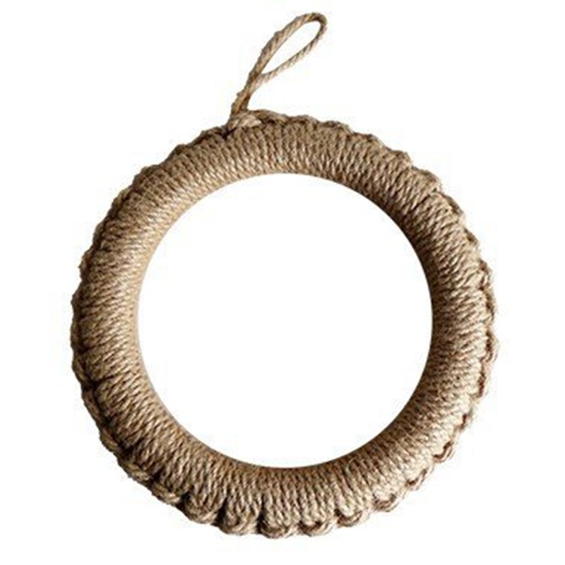 Insulated Coaster Ring Heat Resistance Linen Weaving Insulation Pad for