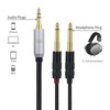 okcsc Dual 3.5mm to XLR Headphone Cable for DENON AH-D9200
