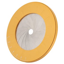 Adjustable Circle Drawing Tool for Drawing Circles, Metal Ruler with Geometric Design