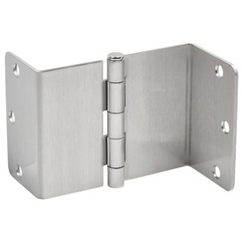 Cosmas Satin Nickel Swing Clear Handicap Door Hinge 3.5" Inch with 1/4" Inch Radius Corners - 58016