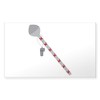 CafePress Drum Major Baton Sticker Rectangle Bumper Sticker Car Decal