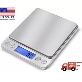 MagicTek Digital Kitchen Food Scale Weight Balance in Pounds, Grams, Ounces,& KG new Kg