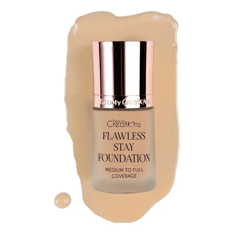 Beauty Creations - Base Lquida, Flawless Stay Foundation - Fs