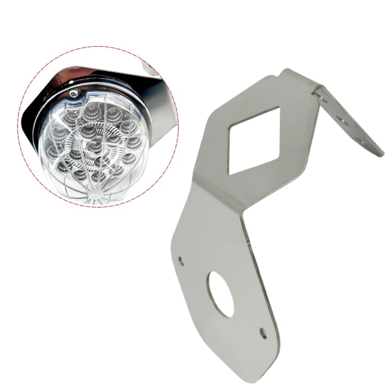 Watermelon Light Bracket,Fits for Watermelon Mirror Turn Signal Angled Stainless