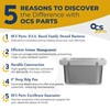 Grease Cup Holders for Commercial Kitchen Canopy Hoods - 4"