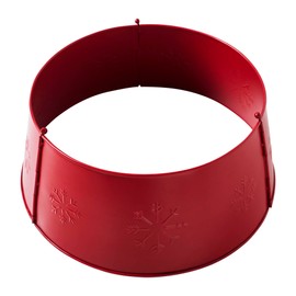 Metal Tree Collar Burgundy 7.5x24x24