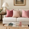 MIULEE Velvet Throw Pillow Covers 18x18 Inch, Pack of 2