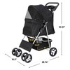 SEGAWE Pet Stroller Dog Cat Stroller Foldable Carrier Jogger for