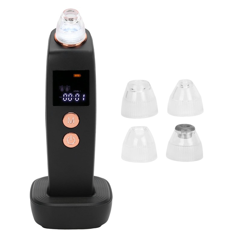 Visual Electric Blackhead Removal Machine Adjustable Vacuum Suction Face Pore
