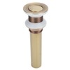 Sink Drain NonOverflow AntiClog Bathroom Wash Basin Drainer Stopper Accessory