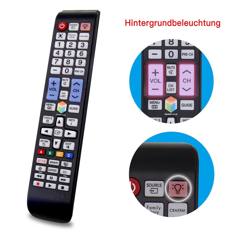 Universal Remote Control for All Smart TVs