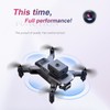 KY912 Mini Drone 4 Way Obstacle Avoidance Folding Quadcopter HD