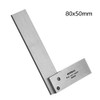 Vogueing Tool 90 Degree Engineers Steel, Square Ruler for Measuring