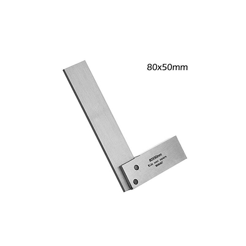 Vogueing Tool 90 Degree Engineers Steel, Square Ruler for Measuring