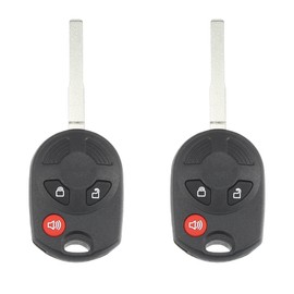 X AUTOHAUX 2pcs 315MH Replacement Car Keyless Entry Remote Control Key Fob for Ford Escape 2013-2019 for for Ford Transit Connect 2014-2019 Chip 63 OUCD6000022 3 Button Proximity Smart Fob