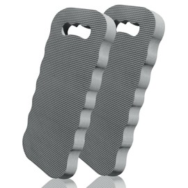 Altdorff Thick Kneeling Pad 2 Pack, Waterproof,Comfortable Garden Kneeling Pads Stain Resistant, Multi-Functional Kneeler Pad for Gardening, Baby Bath, Yoga, Praying and Exercise (Deep Grey)