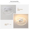 LED Ceiling Light, 36 W 4000 LM Ceiling Light, Modern,