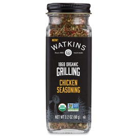 Watkins Organic Grilling Chicken Seasoning, 3.2 Oz, 3-Pack
