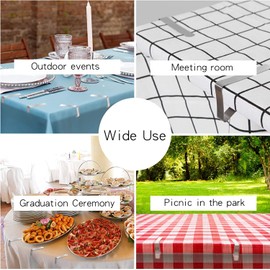 lmytdo Table Cloth Clip, Tablecloth Clips for Outside Table Table Cover Clamps 12 Pack Stainless Steel Tablecloth Holders for Outdoor Indoor Kitchen Restaurant Picnics Party Wedding BBQ