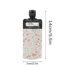 16Pcs Leak Proof Refillable Squeeze Pouches Travel Pouches,Refillable Travel Pouches Proof Refillable Squeeze Pouches Portable Travel Fluid Makeup Packing Bag,Leak Proof Refillable Compression Pouches