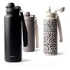 MAMEIDO Thermos Flask with Straw, 700 ml, Leak-Proof Drinking Bottle,