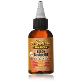 Jamaican Mango and Lime Black Castor Oil, Original, 2 Ounce                                                                                           
