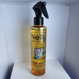 Nelly Professional Gold 24K Liquid Keratin 6.76 Fl Oz (200 ml) New