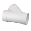 3" PVC 45 Degree Wye DWV Sanitary Y-TEE Street for