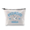 JXGZSO Movie Fan Gift Horse Inspired Cosmetic Bag Pegasus Est
