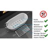 cocofy Non-Slip Shower Sticker Transparent XXL Large 15 x 15
