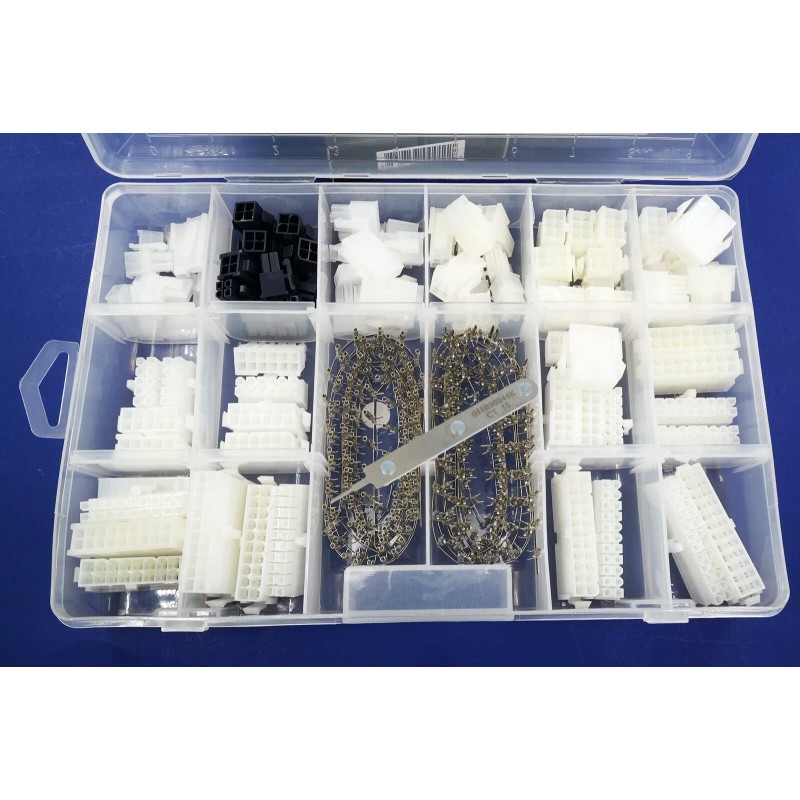 Molex 389pcs Molex 2-24 Circuits 13amp, Gauge 18-24 AWG Mini-Fit