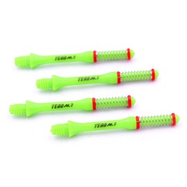 CUESOUL TERO AK7 Dart Shafts Built-in Spring Telescope for Steel Point Arrows and Soft Pointed Arrows, Set of 4 pFCS（FCS-AK7+6XD37）