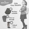 Bonjour - Girls (3 Pack) Multibuy Cotton Rich Plain Tights