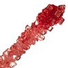Red Rock Candy Sugar Sticks - Strawberry Flavored - 24