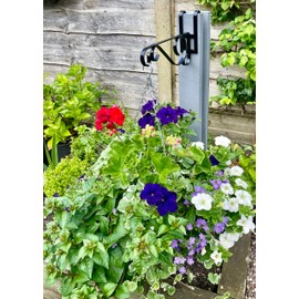 Slimline Concrete Fence Post Bracket - Fits 3.5" Wide Post. (Please Measure Your Fence Post Before Ordering)