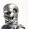 Skeleton robot, terminator mechanical clockwork retro tin toy replica