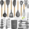 Kitchen Cooking Utensils Set, 39 pcs Non-Stick Silicone Cooking Kitchen