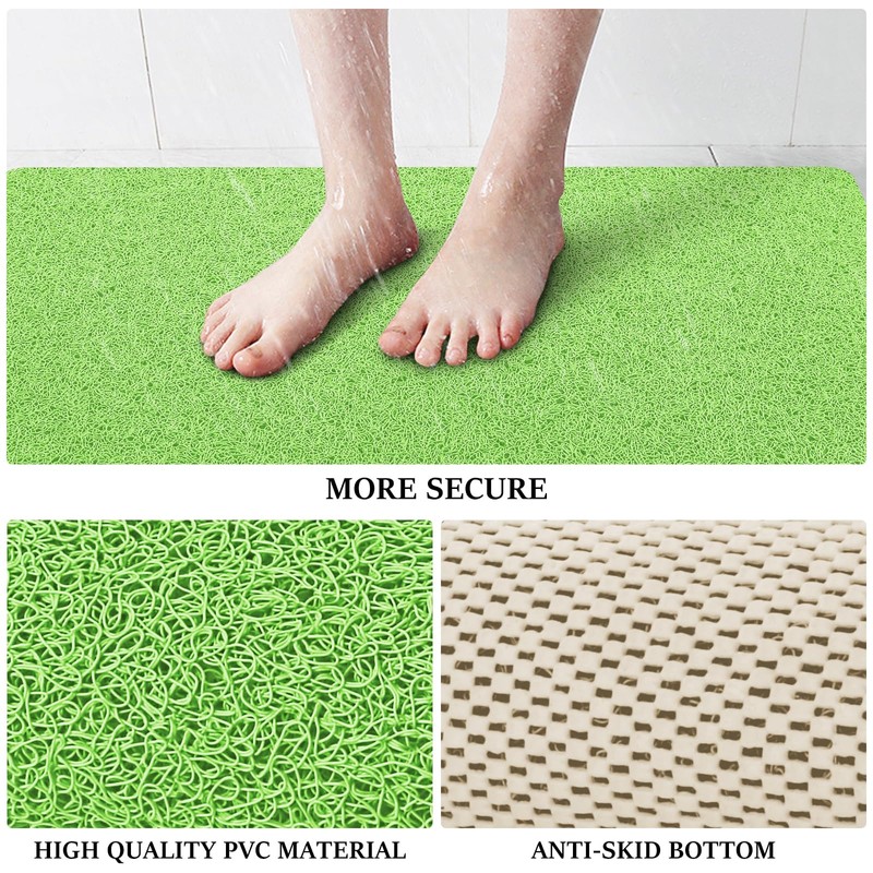 LuxStep Shower Mat Bathtub Mat,24x36 inch, Non-Slip Bath Mat with