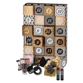 Boulevard de Beauté Count Down To Christmas Reusable Beauty Advent Calendar for Decorative Christmas Pack of 24