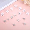 20 Stück ​Haarschmuck Blumen mit Strass, Blumen Haarschmuck Hochzeit Accessoires,