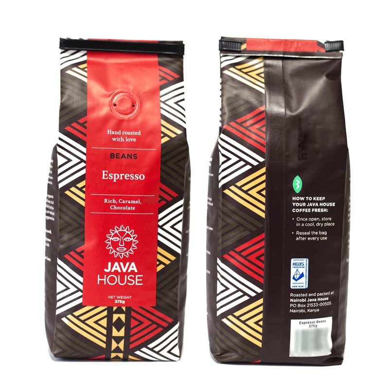 Kenya AA French Roast Whole Bean Coffee - Fair Trade