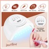 JEWHITENY 14 pcs Poly Gel Nail Extension Kit With Drill