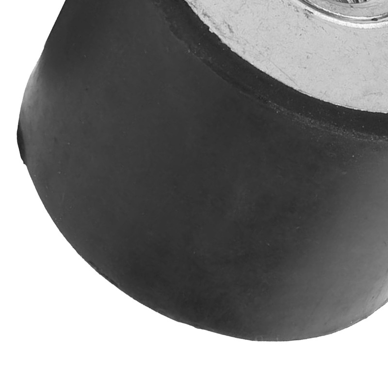 Pack of 4 Anti-Vibration Rubber Insulator Brackets, Internal Thread, Anti-Vibration